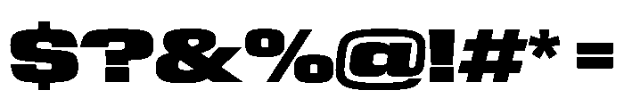 NaNTrekExpanded PREVIEW Bold Font OTHER CHARS