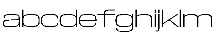 NaNTrekExpanded PREVIEW ExtraLight FONT