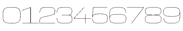 NaNTrekExpanded PREVIEW Hairline Font OTHER CHARS