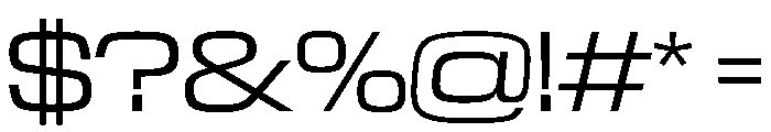 NaNTrekExpanded PREVIEW Light Font OTHER CHARS