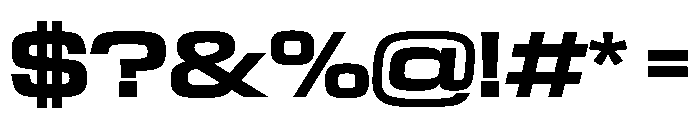 NaNTrekExpanded PREVIEW Medium Font OTHER CHARS