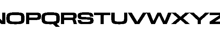 NaNTrekExpanded PREVIEW Medium Font UPPERCASE