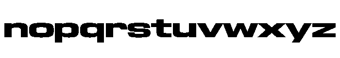 NaNTrekExpanded PREVIEW Semibold Font LOWERCASE