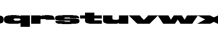 NaNTrekExtended PREVIEW Bold Font LOWERCASE
