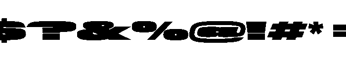 NaNTrekExtended PREVIEW ExtraBold Font OTHER CHARS