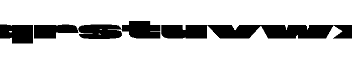 NaNTrekExtended PREVIEW ExtraBold Font LOWERCASE