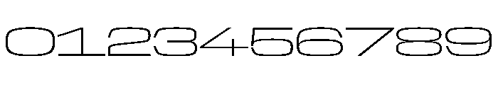 NaNTrekExtended PREVIEW ExtraLight Font OTHER CHARS