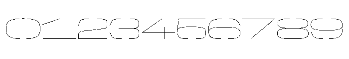 NaNTrekExtended PREVIEW Hairline Font OTHER CHARS