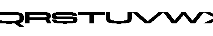 NaNTrekExtended PREVIEW Medium Font UPPERCASE