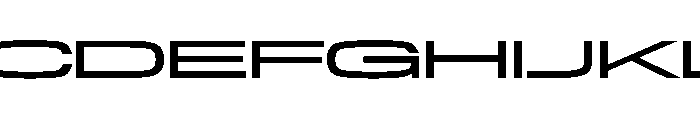 NaNTrekExtended PREVIEW Regular Font UPPERCASE