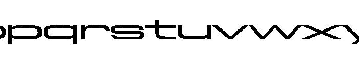 NaNTrekExtended PREVIEW Regular Font LOWERCASE