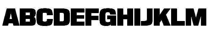 NaNTrekNarrow PREVIEW Bold Font UPPERCASE