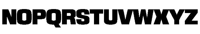 NaNTrekNarrow PREVIEW Bold Font UPPERCASE