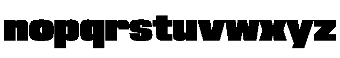 NaNTrekNarrow PREVIEW ExtraBold Font LOWERCASE