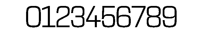 NaNTrekNarrow PREVIEW Light Font OTHER CHARS