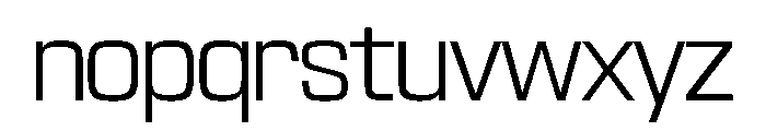 NaNTrekNarrow PREVIEW Light Font LOWERCASE