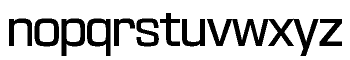 NaNTrekNarrow PREVIEW Regular Font LOWERCASE