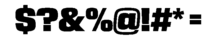 NaNTrekStandard PREVIEW Bold Font OTHER CHARS