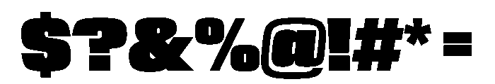 NaNTrekStandard PREVIEW ExtraBold Font OTHER CHARS