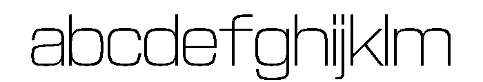 NaNTrekStandard PREVIEW ExtraLight FONT