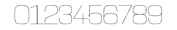 NaNTrekStandard PREVIEW Hairline Font OTHER CHARS