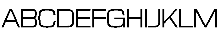 NaNTrekStandard PREVIEW Light Font UPPERCASE