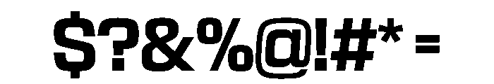 NaNTrekStandard PREVIEW Medium Font OTHER CHARS