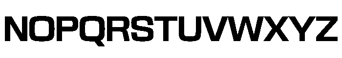 NaNTrekStandard PREVIEW Medium Font UPPERCASE