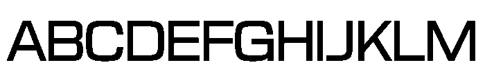 NaNTrekStandard PREVIEW Regular Font UPPERCASE