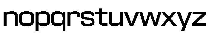 NaNTrekStandard PREVIEW Regular Font LOWERCASE