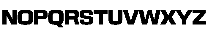 NaNTrekStandard PREVIEW Semibold Font UPPERCASE