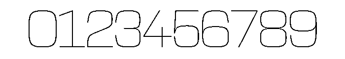 NaNTrekStandard PREVIEW Thin Font OTHER CHARS