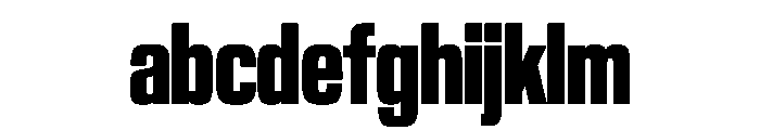 NaNTrekUltraCondensed PREVIEW Bold FONT