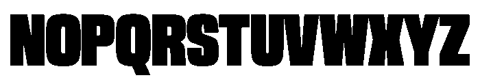 NaNTrekUltraCondensed PREVIEW ExtraBold Font UPPERCASE