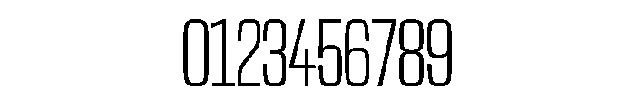 NaNTrekUltraCondensed PREVIEW Light Font OTHER CHARS