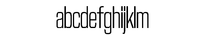 NaNTrekUltraCondensed PREVIEW Light FONT