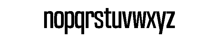 NaNTrekUltraCondensed PREVIEW Medium Font LOWERCASE