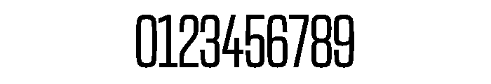 NaNTrekUltraCondensed PREVIEW Regular Font OTHER CHARS