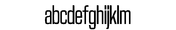 NaNTrekUltraCondensed PREVIEW Regular FONT