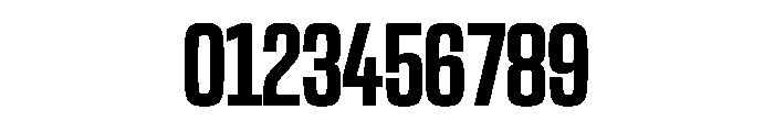 NaNTrekUltraCondensed PREVIEW Semibold Font OTHER CHARS