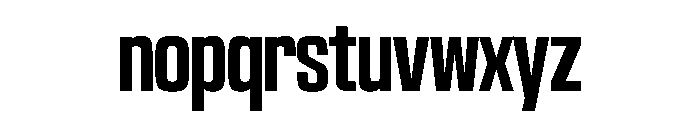 NaNTrekUltraCondensed PREVIEW Semibold Font LOWERCASE