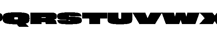 NaNTrekWide PREVIEW ExtraBold Font UPPERCASE