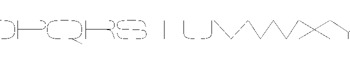 NaNTrekWide PREVIEW Hairline Font UPPERCASE