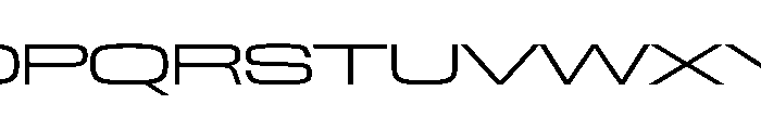 NaNTrekWide PREVIEW Light Font UPPERCASE