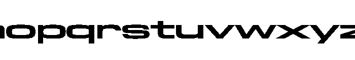 NaNTrekWide PREVIEW Medium Font LOWERCASE