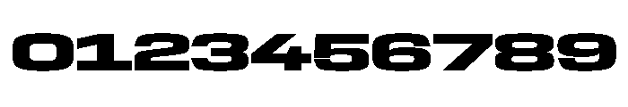 NaNTrekWide PREVIEW Semibold Font OTHER CHARS