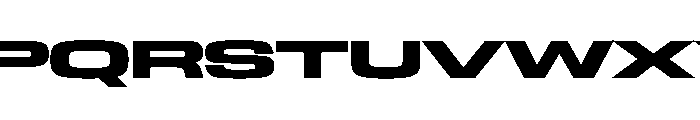 NaNTrekWide PREVIEW Semibold Font UPPERCASE