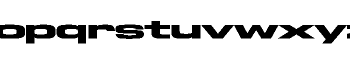 NaNTrekWide PREVIEW Semibold Font LOWERCASE
