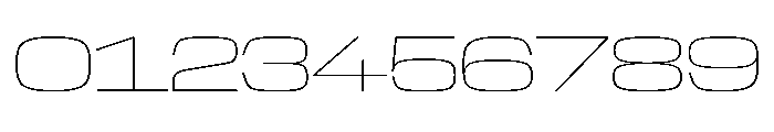 NaNTrekWide PREVIEW Thin Font OTHER CHARS