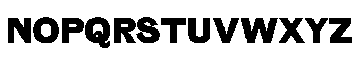 NaNTresor LBold Font UPPERCASE